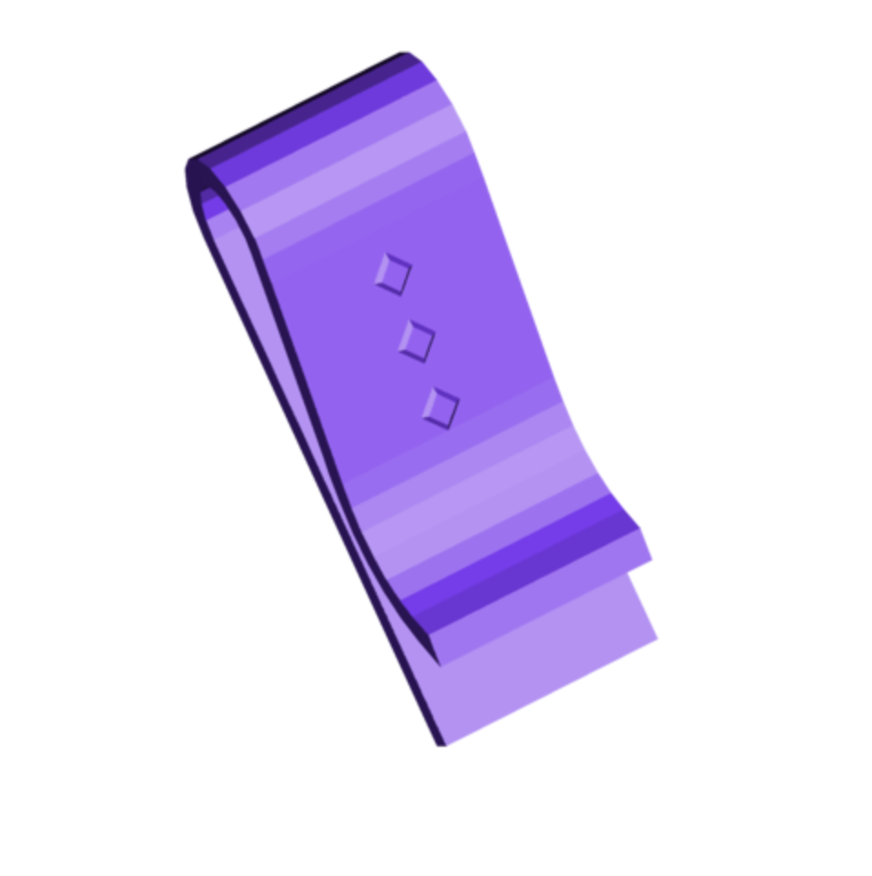 Free STL file Money Clip 💰・3D printing template to download・Cults